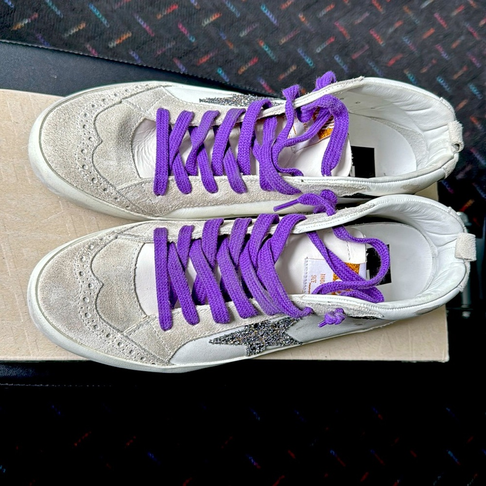 Golden goose midstar woman’s sneaker size 8